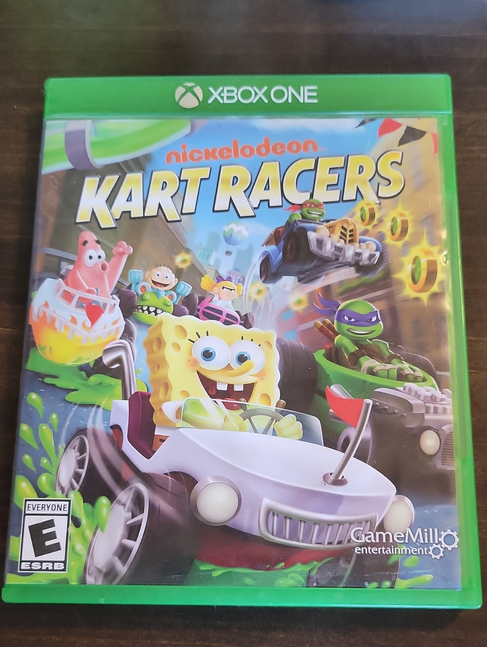 Nickelodeon Kart Racers Xbox One - Green, Yellow, Purple